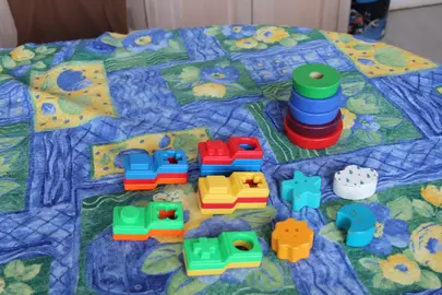 lot de jouets empilables