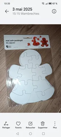Puzzle à personnalisé neuf