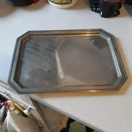 Plateau en inox - 33x23