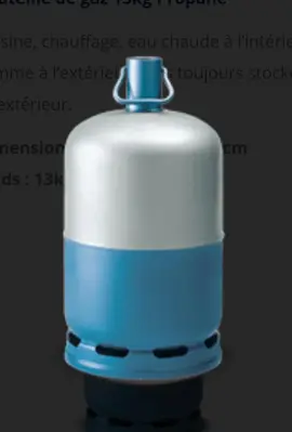 bouteille de gaz Française