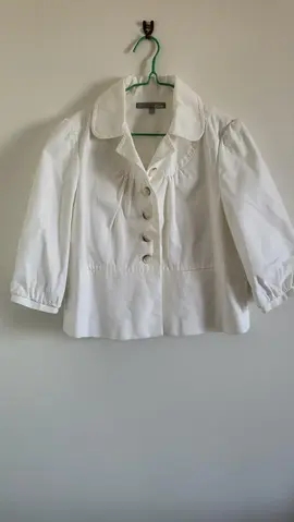 veste blanche Etam 38