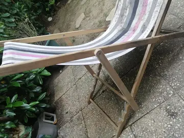 Chaise longue à nettoyer