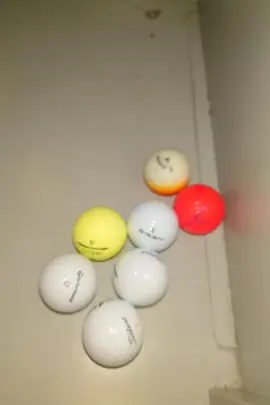 7 balles de golf