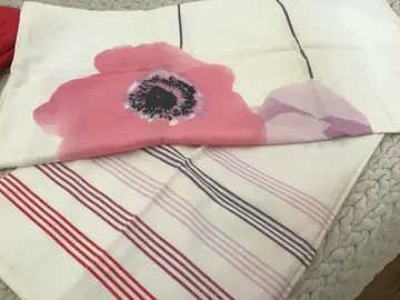 parure en coton ANÉMONE, lit 2 personnes en 240x220