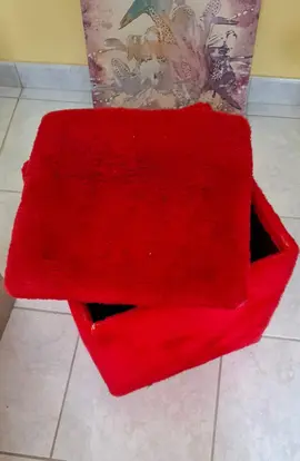Coffre pouf