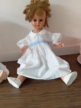 Jolie poupée ancienne années 1930 - 62 cm - A restaurer -