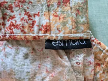 pantalon coton léger, taille élastiquée