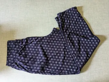 pantalon souple chaud, taille élastiquée