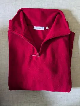 polaire rouge femme