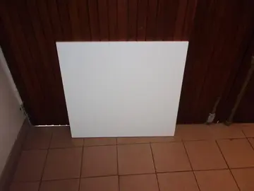 Porte de meuble sans les charnières modèle LAPPVIKEN Réf.502.916.76 blanc de chez IKEA