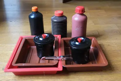 materiel de développement argentique