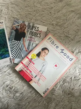Livre et magazine de couture (avec patrons) et d’art