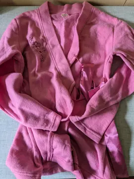 veste d'intérieur rose