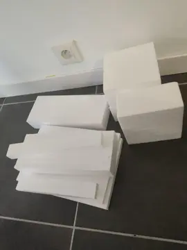 blocs de polystyrène