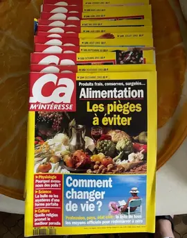 lot revues Ça m’intéresse