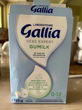 Lait infantile 0-6mois bio + épaississant