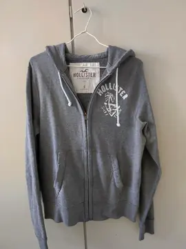 gilet zippé Hollister homme