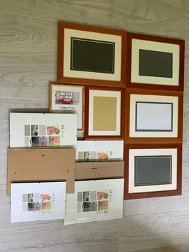 Lot de 12 cadres pour photos