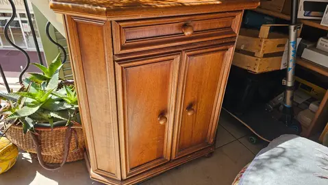 commode en bois