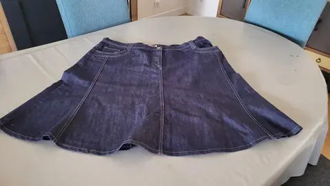 jupe en jean damart t 52