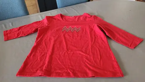 tee-shirt manches 3/4 t 46/48