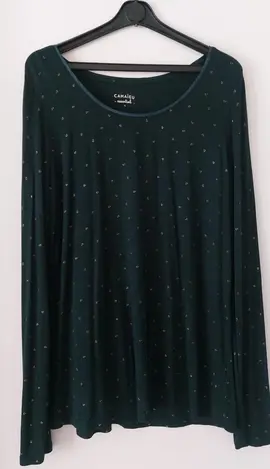 pull vert taille L