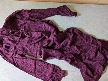 robe vintage manches longues t38