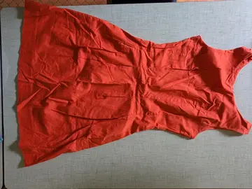 robe orange Camaïeu T34