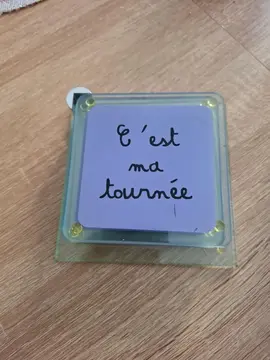 dessous de verre en verre