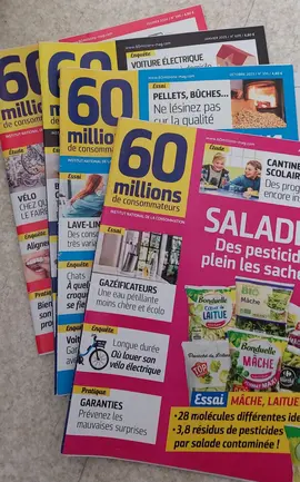 magazines 60 millions de consommateurs