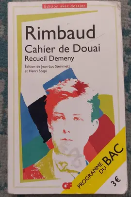 livre rimbaud