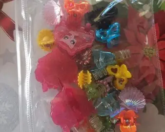 Lot pince à cheveux pour enfant fille