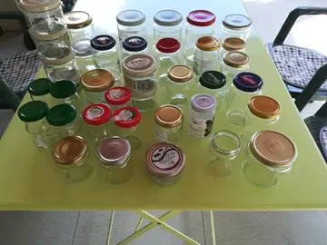 Pots alimentaires en verre