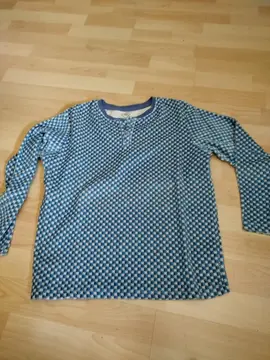 haut de pyjama en velours 11 12 ans TBE