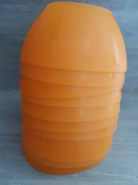 10 ramequins oranges