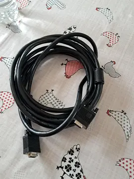 câble écran VGA mâle mâle 4.8 m