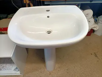 lavabo avec colonne