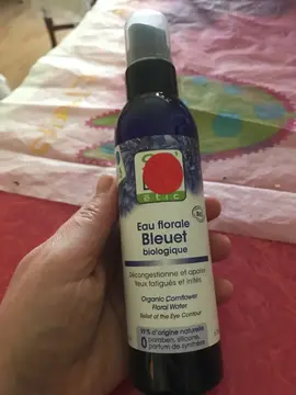 eau de bleuet