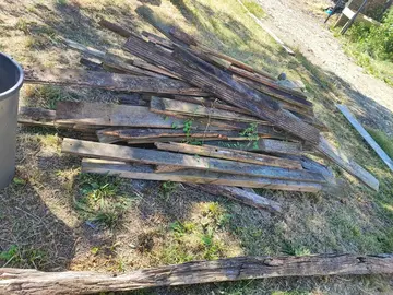 planche de bois en vrac