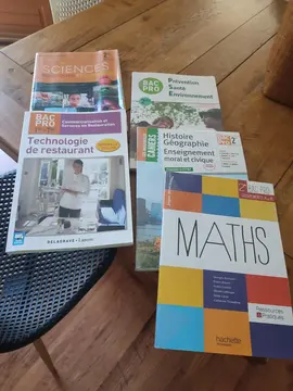 manuel scolaire bac pro 2' et 1 ère terminale
