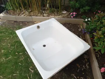 baignoire sabot en fonte