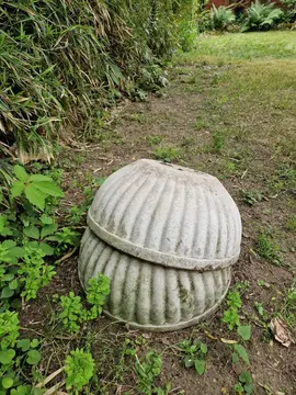 vasques en pierre x2 diamètre 50cm