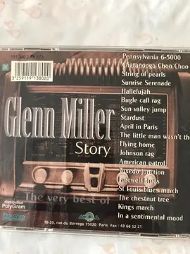 GLEN MILLER CD - Playlist