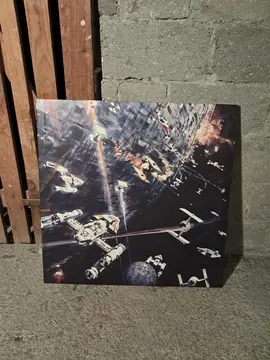 Affiche toile star wars (80 x 80)