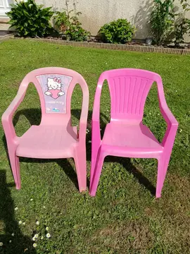 2 chaises enfant