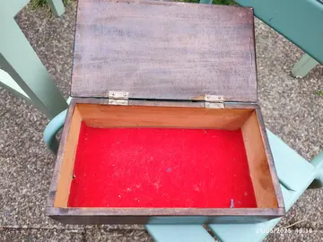 petite boîte en bois