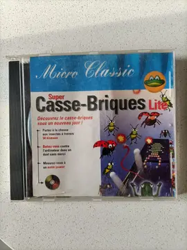 jeu CD pour Pc ou Mac - casse briques