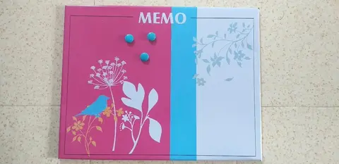 Joli tableau mémo magnétique