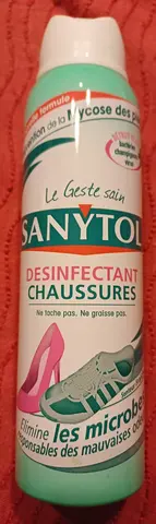 bombe desodorisant e et desinfectant e pour chaussures