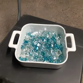 Lot de perles en verre décoratives